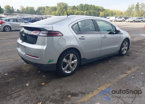 2012 Chevrolet Volt из США, поврежденный, VIN 1G1RE6E4XCU124371